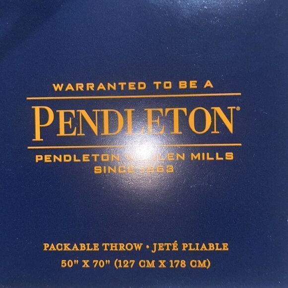 Pendleton Paloma Stripe  Packable Throw! - Picture 12 of 13